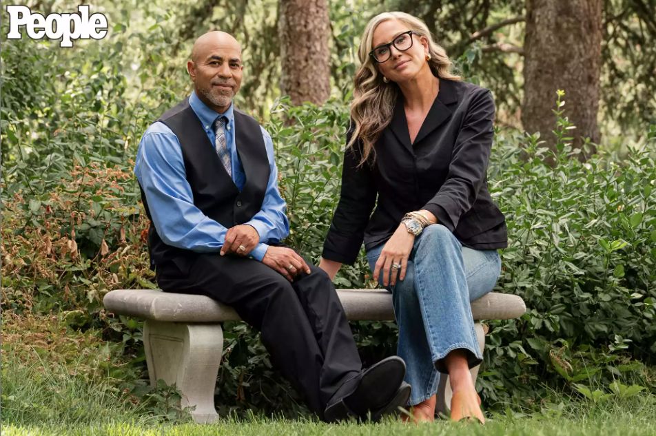 Marchell Taylor and Kim Gorgens