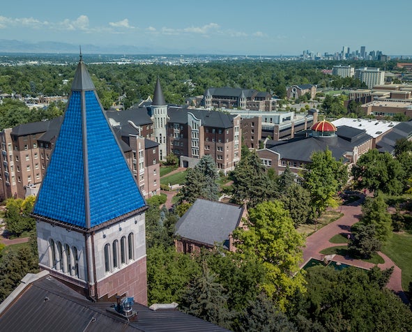 Aerial view of DU