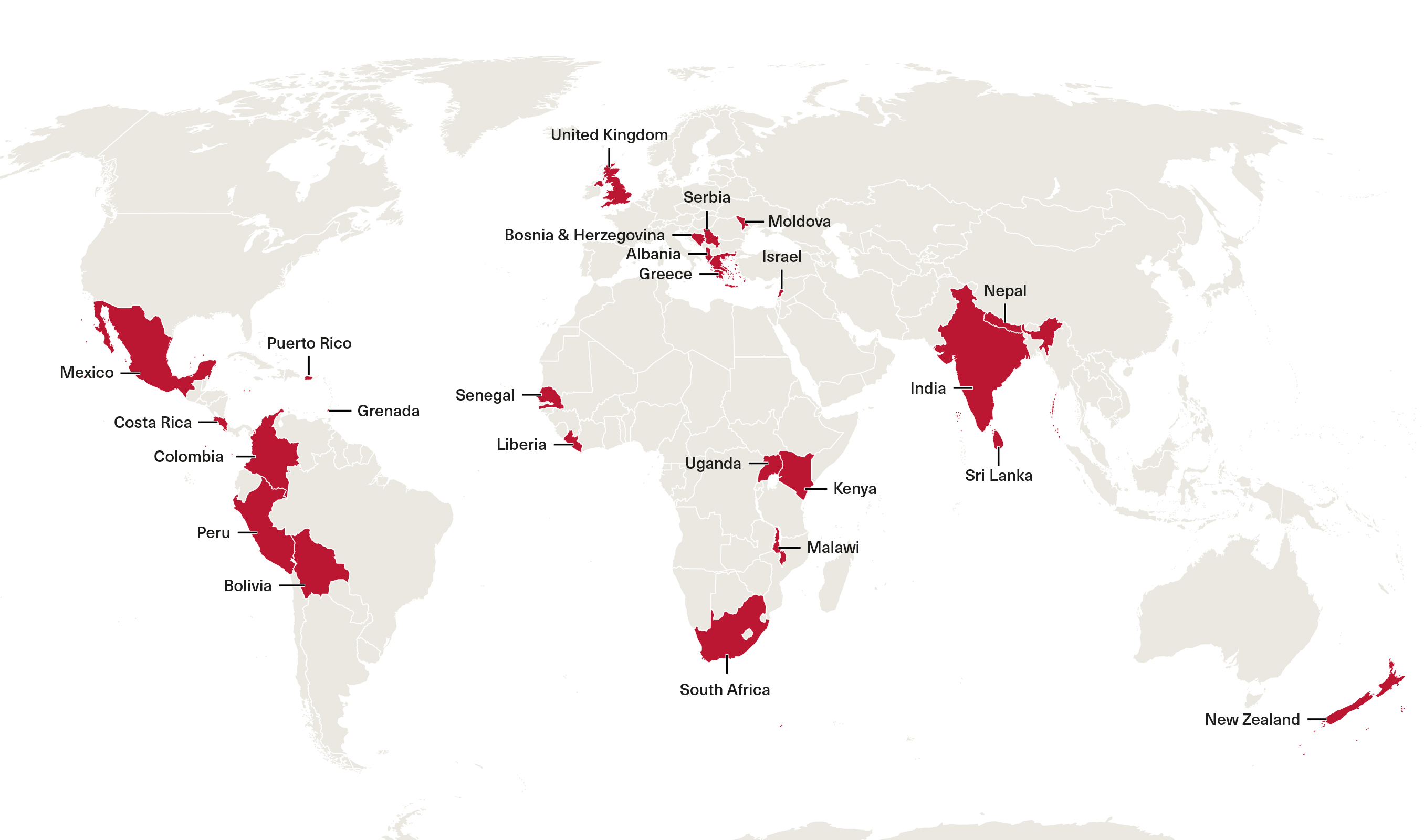 MAIDP Summer Internship Map