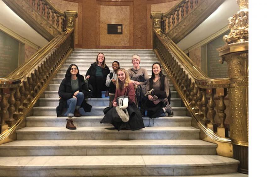 students at capitol