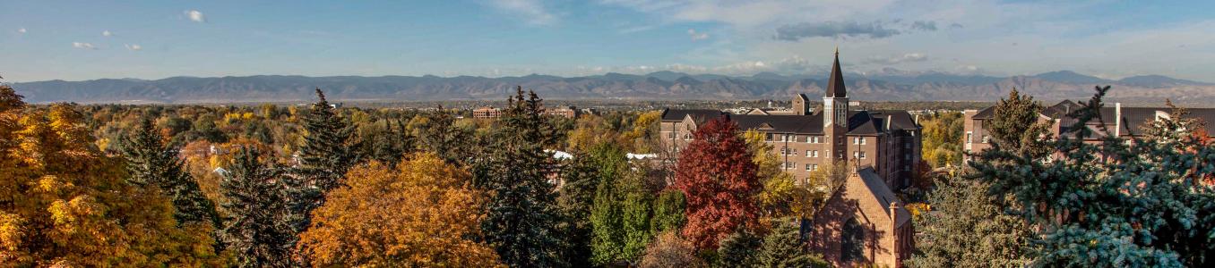 scenic autumn campus